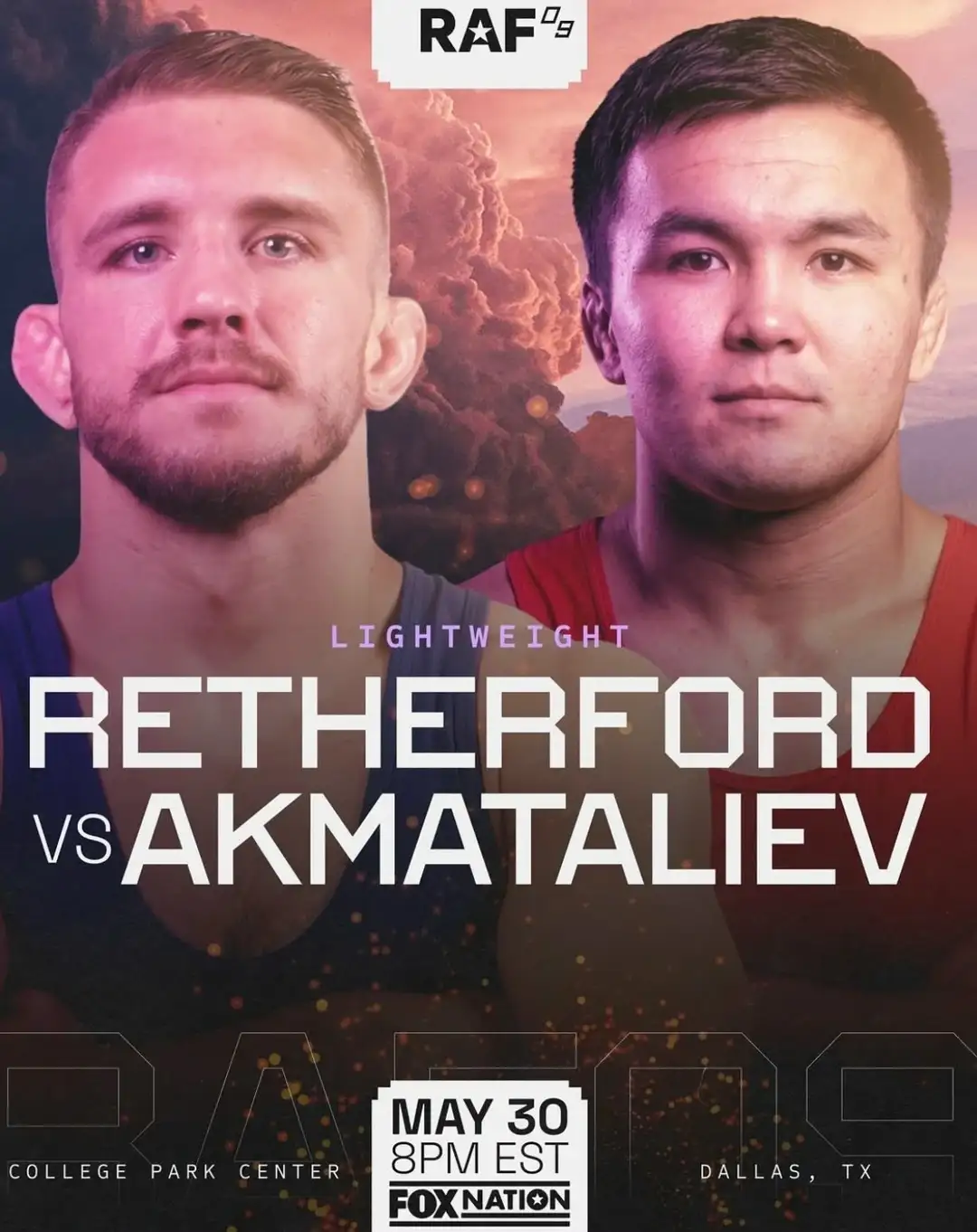 ️Первый кыргызский борец в американской лиге RAF