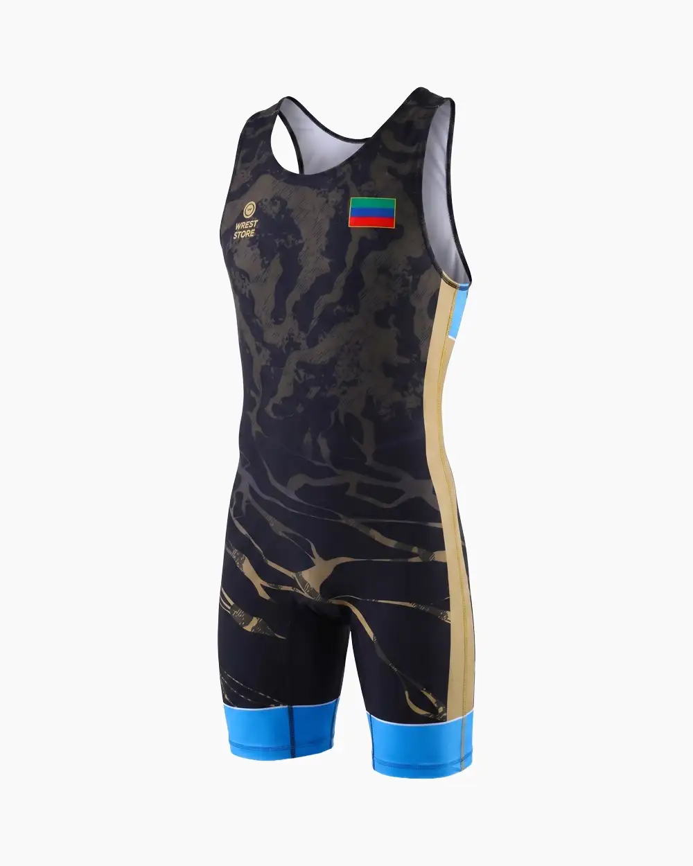 Трико Wreststore Dagestan синий Wrdr-102